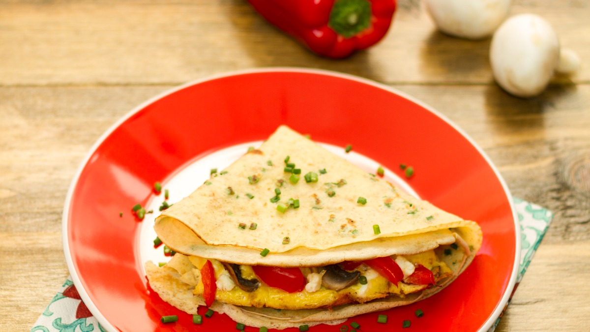 Omelette Dans Une Crepe Recette Ultime Fit